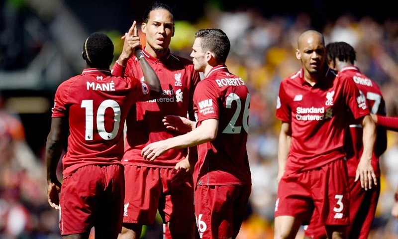 Cầu thủ Liverpool thất vọng sau nỗ lực vô địch bất thành. Ảnh: Getty Images