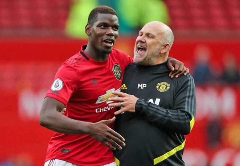 Paul Pogba khẳng định luôn hạnh phúc nếu ở lại Man.United. Ảnh: Getty Images 