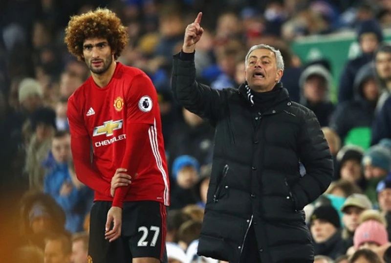 Marouane Fellaini tin rằng Jose Mourinho sẽ thành công nếu có được sự ủng hộ. Ảnh: Getty Images