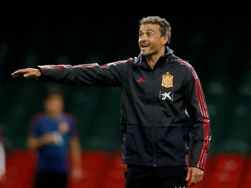 Luis Enrique trở lại cương vị HLV tuyển Tây Ban Nha trong tranh cãi. Ảnh: Getty Images