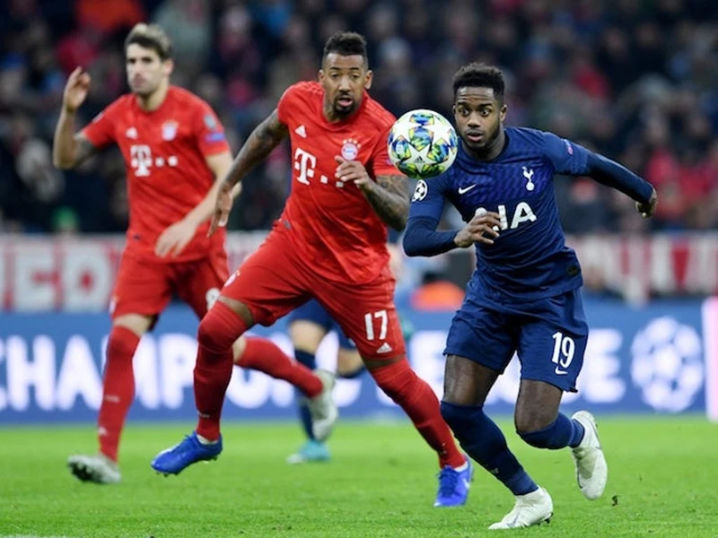 HLV Jose Mourinho tin Tottenham (phải) sẽ rất mạnh nếu gặp lại Bayern từ tứ kết. Ảnh: Getty Images