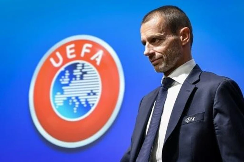 Chủ tịch UEFA, Aleksander Ceferin. Ảnh: Getty Images 