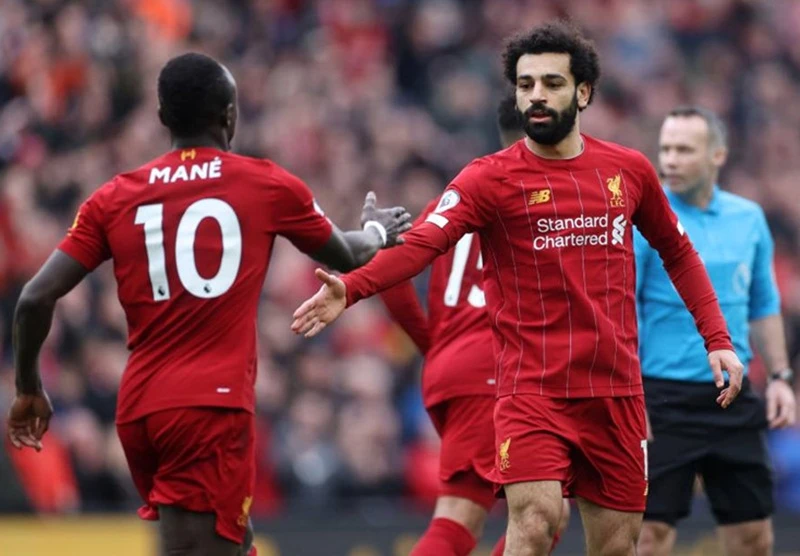 Các ngôi sao của Liverpool đã kịp bừng tỉnh để giúp đội chiến thắng. Ảnh: Getty Images 