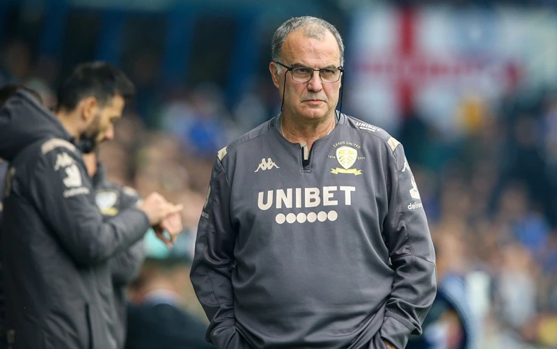 Marcelo Bielsa đang chứng tỏ năng lực xứng đáng được sự ngưỡng mộ từ bất kỳ đồng nghiệp nào. Ảnh: Getty Images