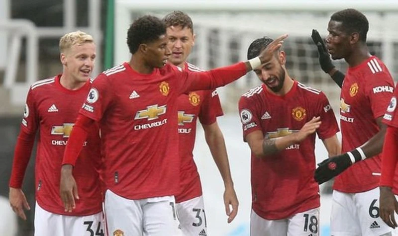 Man.United đã quật khởi mạnh mẽ sau thảm bại ở trận đấu gần nhất. Ảnh: Getty Images