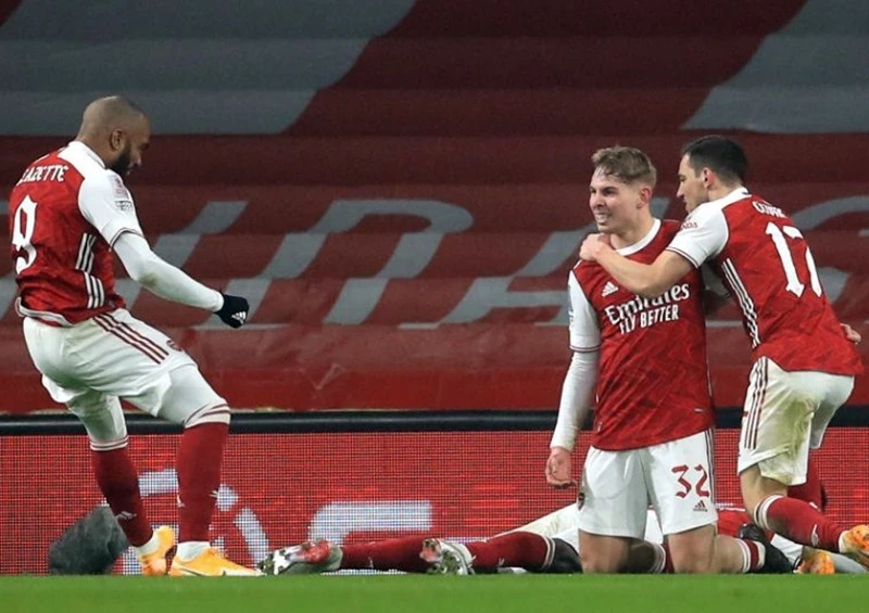 Arsenal tiếp đà hồi sinh với trận thắng thứ 4 liên tiếp. Ảnh: Getty Images