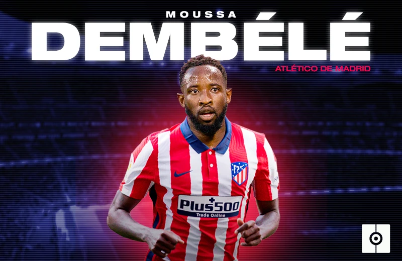 Moussa Dembele là bổ sung quan trọng cho tham vọng vô địch của Atletico.