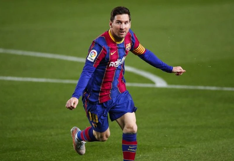 Lionel Messi tiếp tục bùng nổ phong độ ghi bàn. Ảnh: Getty Images