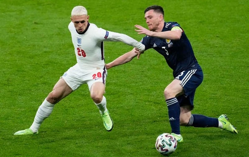 Lần đầu tiên Anh và Scotland hòa 0-0 tại Wembley. Ảnh: Getty Images