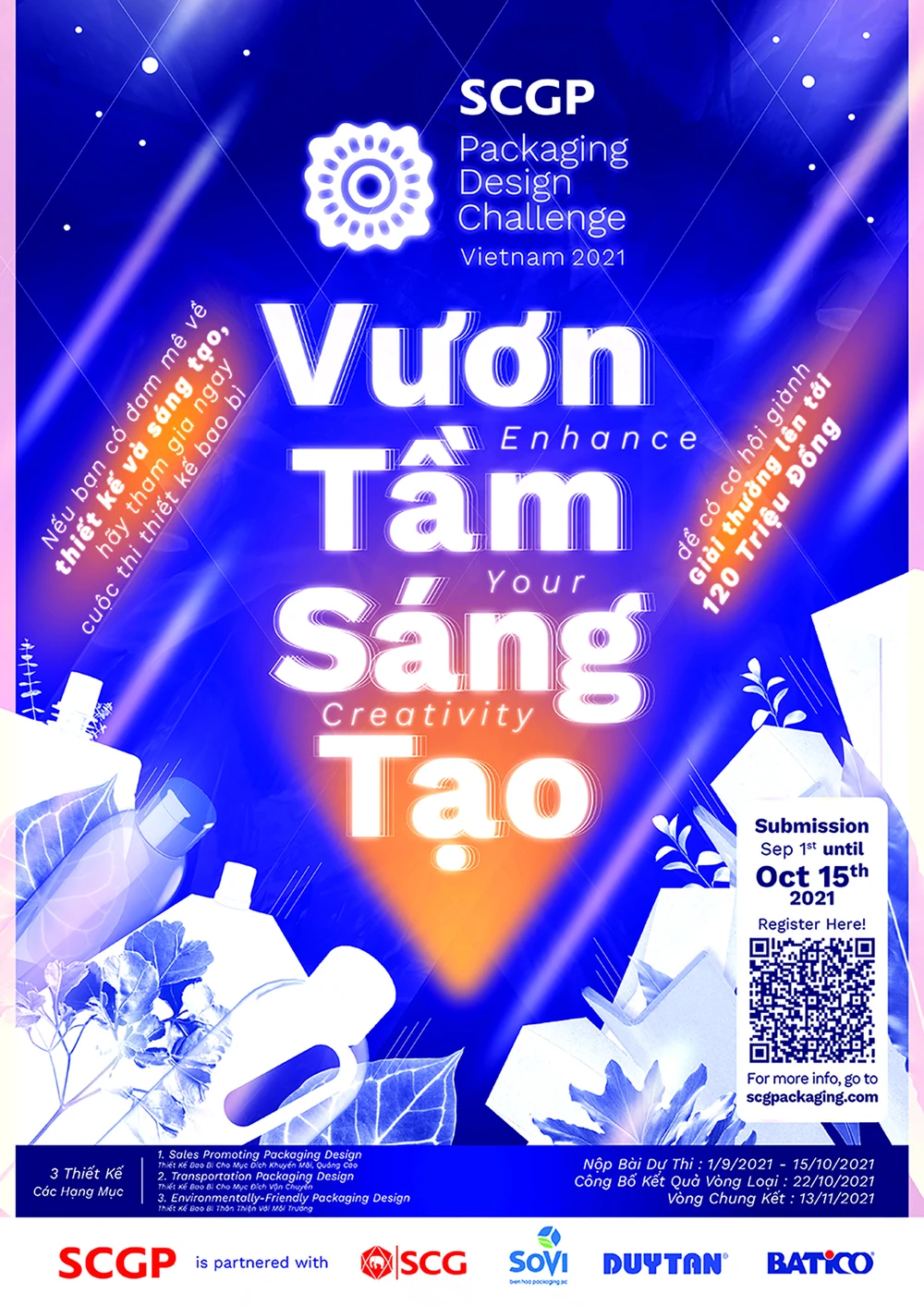 Thi thiết kế bao bì SCGP Packaging Design Challenge Việt Nam 2021