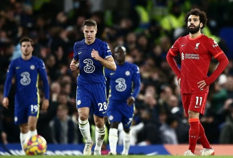 Chelsea và Liverpool phải chia điểm tại Stamford Bridge vào đêm Chủ nhật. Ảnh: Getty Images