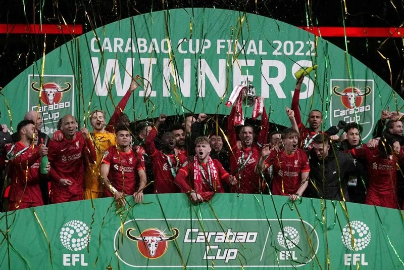 Liverpool giành chiếc Cúp Liên đoàn thứ 9, là một kỷ lục.