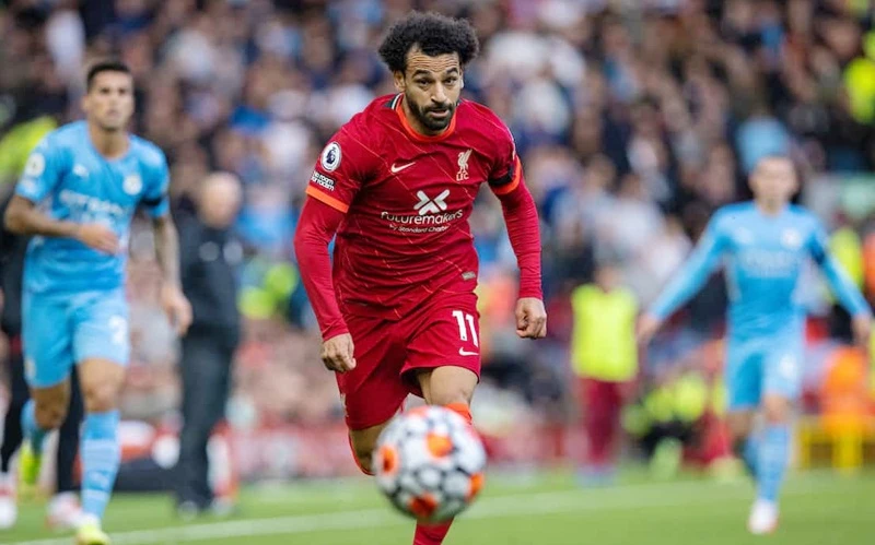 Mohamed Salah tin có thể đả bại Man.City và hướng đến cú ăn 4. Ảnh: Getty Images