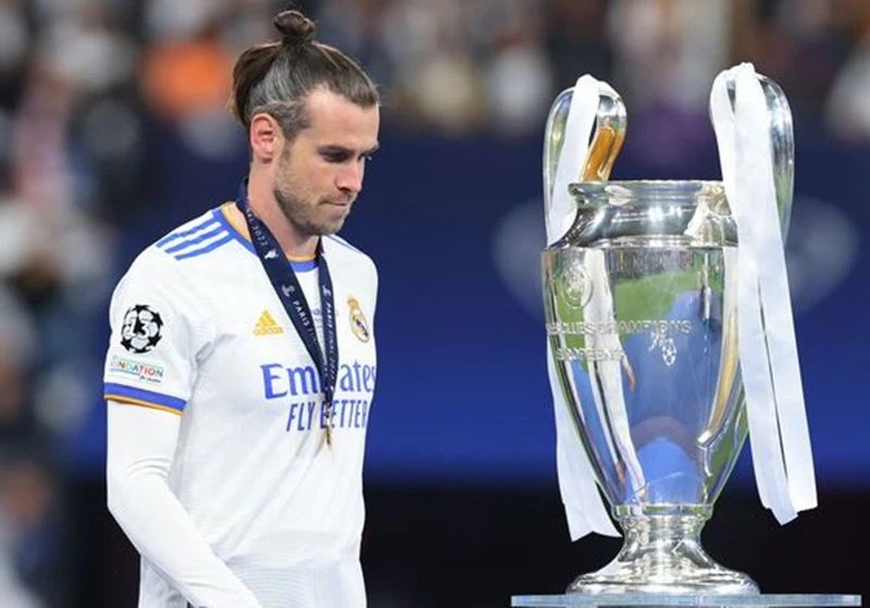 Gareth Bale đã khép lại sự nghiệp 9 năm cùng Real Madrid với danh hiệu Champions League thứ 5.