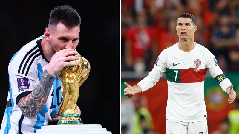 Năm 2022 khép lại với danh hiệu World Cup của Lionel Messi và bản hợp đồng kết thúc sự nghiệp huy hoàng của Cristiano Ronaldo tại vùng Vịnh.