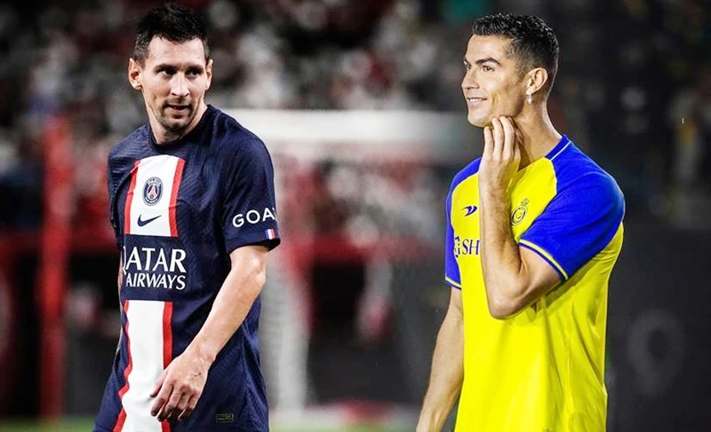 Cristiano Ronaldo được bổ nhiệm làm đội trưởng của đội liên quân đá giao hữu với Paris St Germain của Lionel Messi vào ngày 19-1.