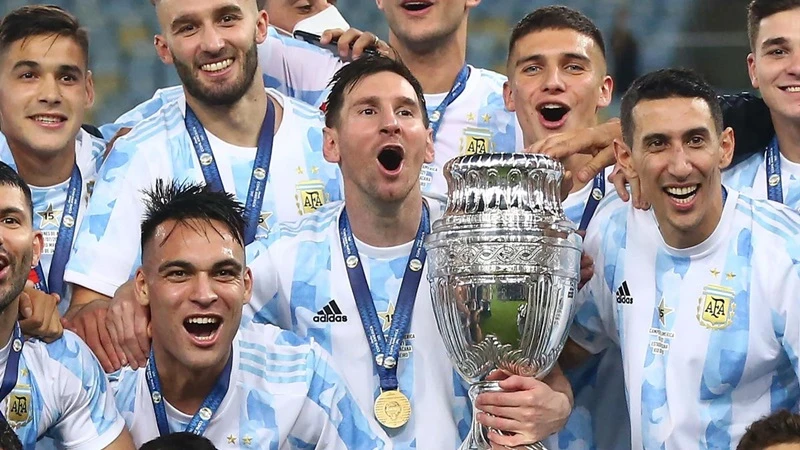 Tuyển Argentina đang là đương kim vô địch Copa America.
