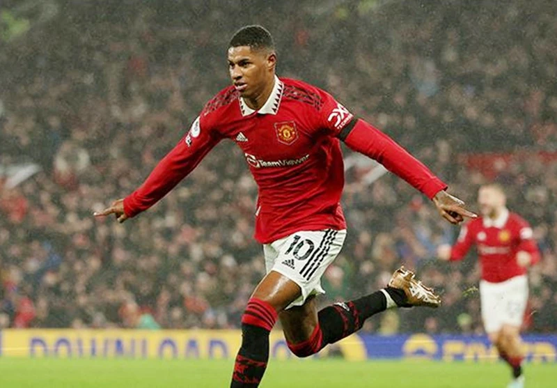 Marcus Rashford đang tiếp tục phong độ ghi bàn đỉnh cao khi sớm chạm cột mốc 20 bàn thắng.