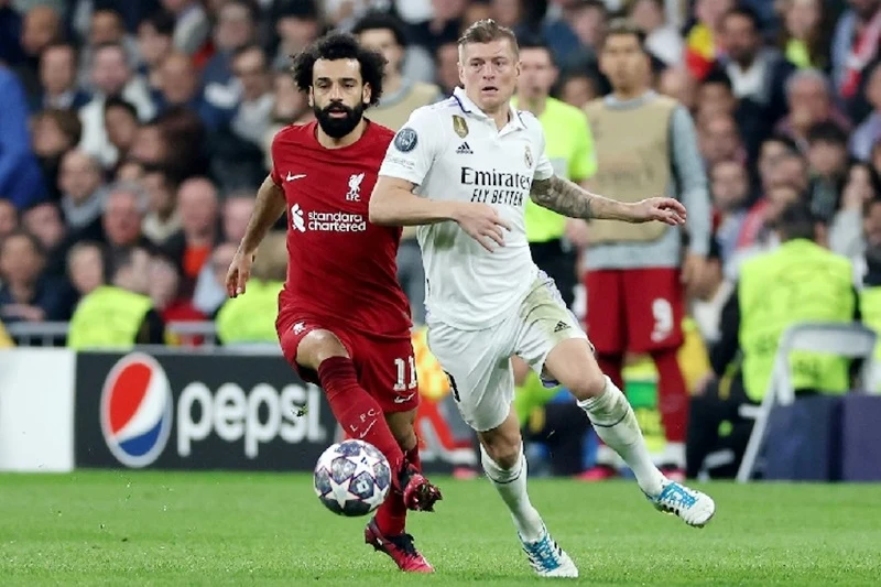 Toni Kroos đã khiến những ngôi sao tấn công như Mohamed Salah phải đi tìm bóng.