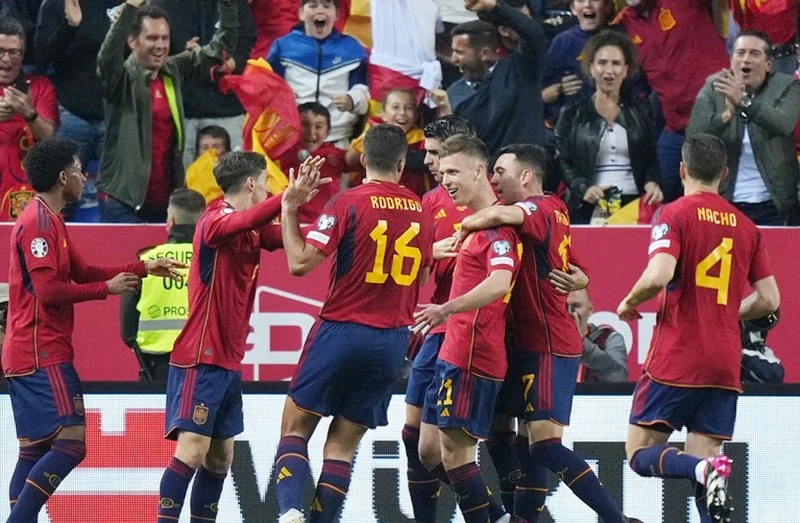 Tây Ban Nha giành chiến thắng 3-0 trước Na Uy ở lượt trận đầu tiên vòng loại Euro 2024.