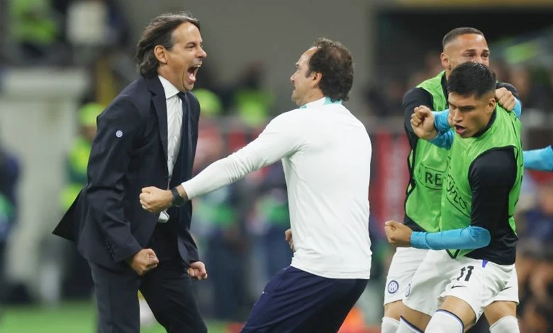 HLV Simone Inzaghi có lý do để tiếc nuối sau khi Inter chơi “một hiệp một phi thường”.