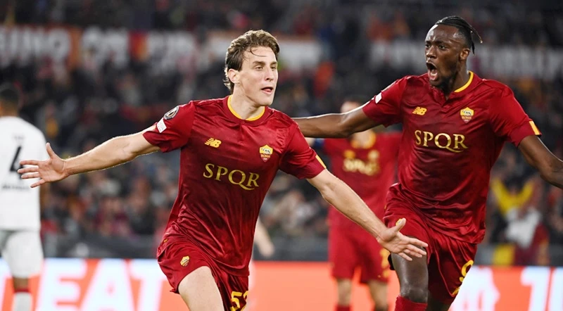 AS Roma thắng 1-0 trên sân nhà trước Leverkusen nhờ công của cầu thủ 20 tuổi Edoardo Bove.