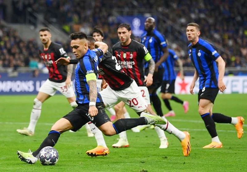 Bàn thắng ở phút 74 của Lautaro Martinez đã chấm dứt mọi hy vọng lội ngược dòng của Milan.