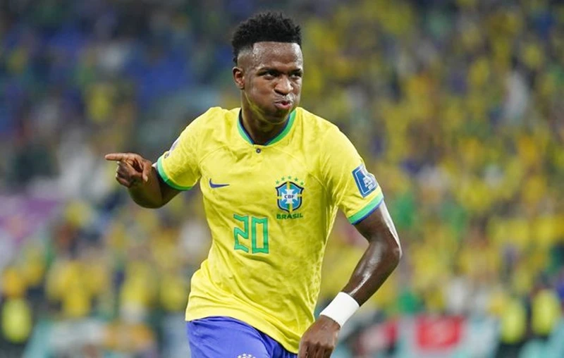 Tuyển Brazil đá giao hữu với đại diện châu Phi để ủng hộ tiền đạo Vinicius Junior.