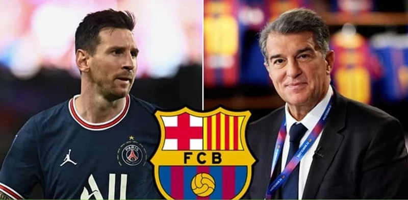 Chủ tịch Barca, Joan Laporta từng tuyên bố sẽ làm mọi cách để mang Lionel Messi trở lại.