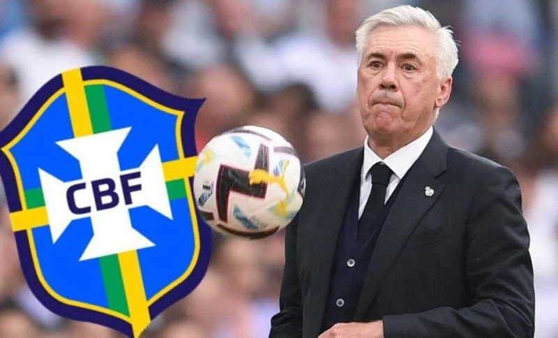 Liên đoàn bóng đá Brazil (CBF) vẫn giữ nguyên ý định bổ nhiệm Carlo Ancelotti làm tân HLV tuyển Brazil.