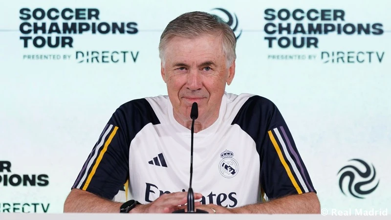 HLV Carlo Ancelotti từ chối nói về khả năng chuyển đến dẫn dắt đội tuyển quốc gia Brazil.