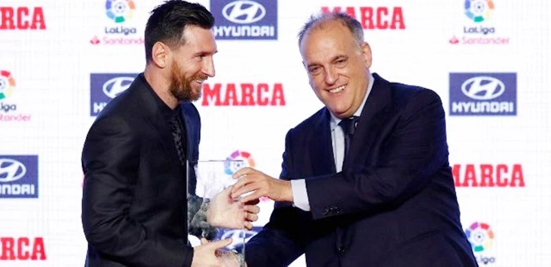 Chủ tịch La Liga Javier Tebas thừa nhận rất buồn khi Messi không thể trở lại với giải đấu.