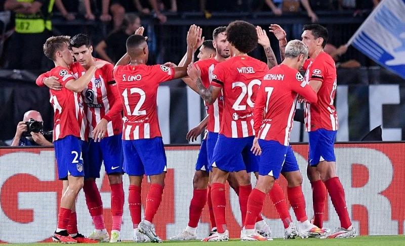 Atletico Madrid kết thúc ở vị trí dẫn đầu vòng bảng Champions League sau 7 năm. 