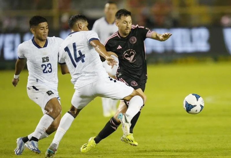 Lionel Messi và Inter Miami hòa 0-0 trước đội tuyển quốc gia El Salvador.