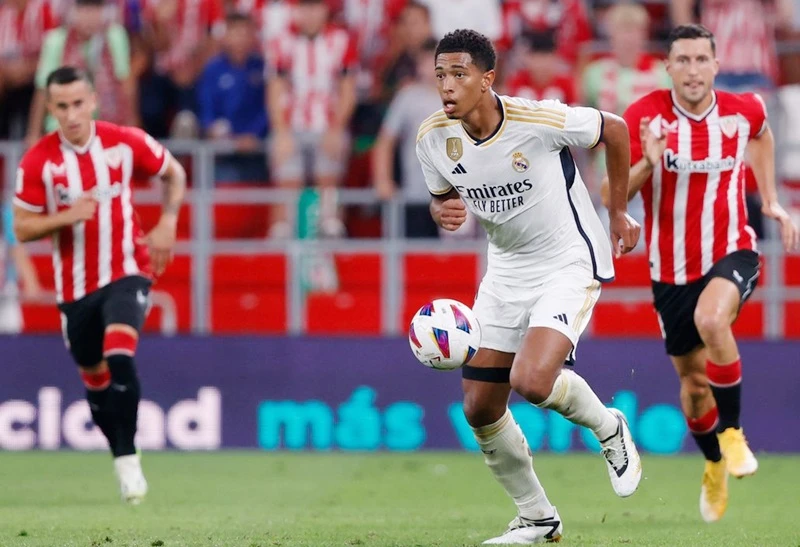 Jude Bellingham kết thúc án treo giò 2 trận trở lại cùng Real Madrid vượt qua thách thức Athletic Bilbao.