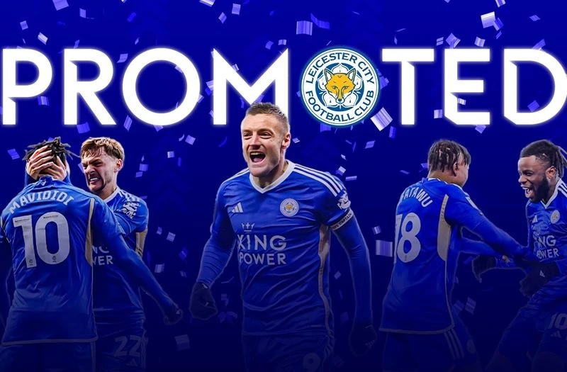 Leicester City đã được thăng hạng trở lại Premier League chỉ sau một năm.