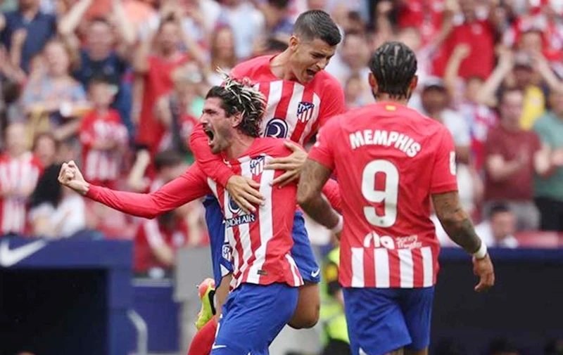 Atletico Madrid đã tiến gần hơn đến việc giành vị trí thứ tư sau chiến thắng 1-0 trước Celta Vigo.