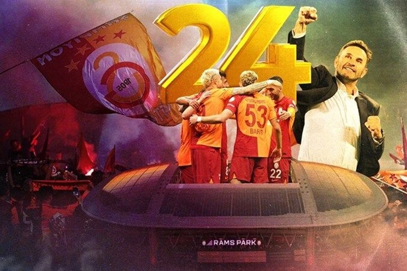 Galatasaray vô địch Thổ Nhĩ Kỳ khi vượt qua đối thủ cùng thành phố Fenerbahce vào ngày cuối cùng. 