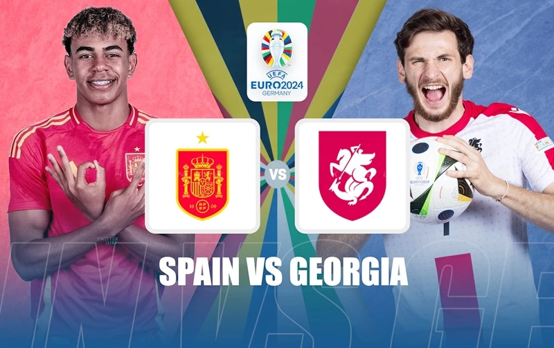 Tây Ban Nha gặp Georgia ở vòng 16 đội tại Euro 2024 vào Chủ nhật.