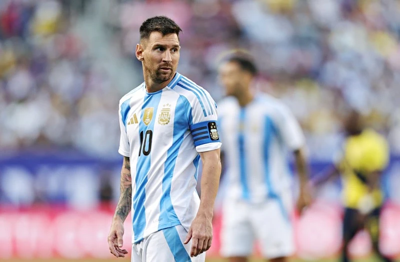 Khả năng Lionel Messi chơi trận tứ kết với Ecuador vào thứ Năm là không rõ ràng.