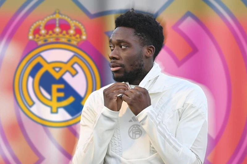 Real Madrid thành công có Alphonso Davies theo dạng chuyển nhượng tự do ở mùa tới.