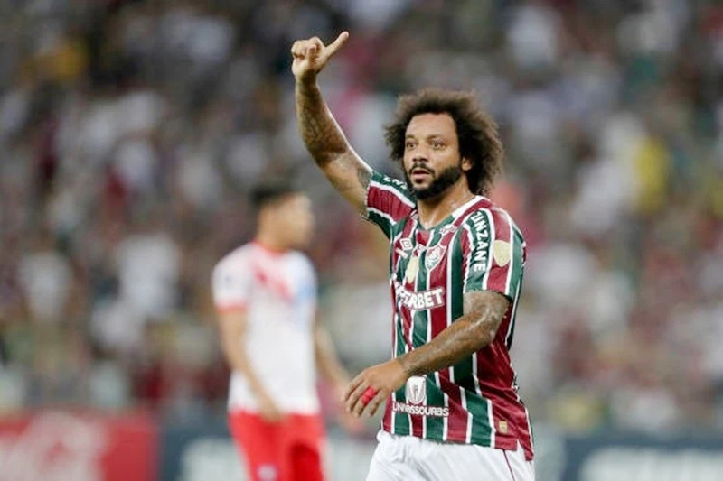 Marcelo trong màu áo Fluminense