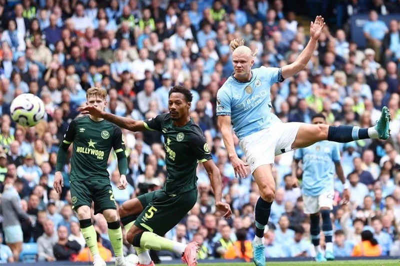 HLV Pep Guardiola tin Erling Haaland đang có phong độ tốt nhất trong sự nghiệp tại Man.City.