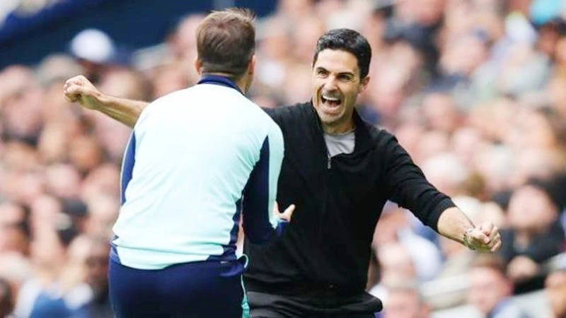 HLV Mikel Arteta đã được tưởng thưởng khi Arsenal giành chiến thắng quan trọng 1-0 tại Tottenham.