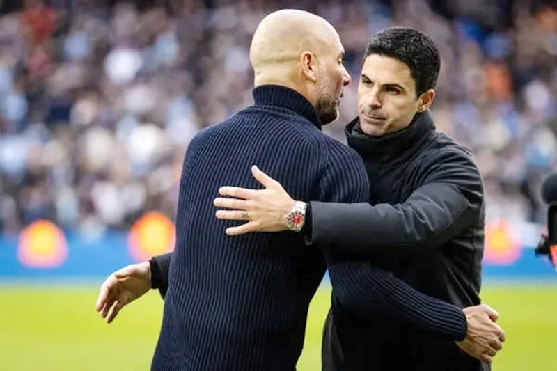 HLV Pep Guardiola cảm thấy “mềm yếu” hơn khi đối đầu những “người bạn” như Mikel Arteta.