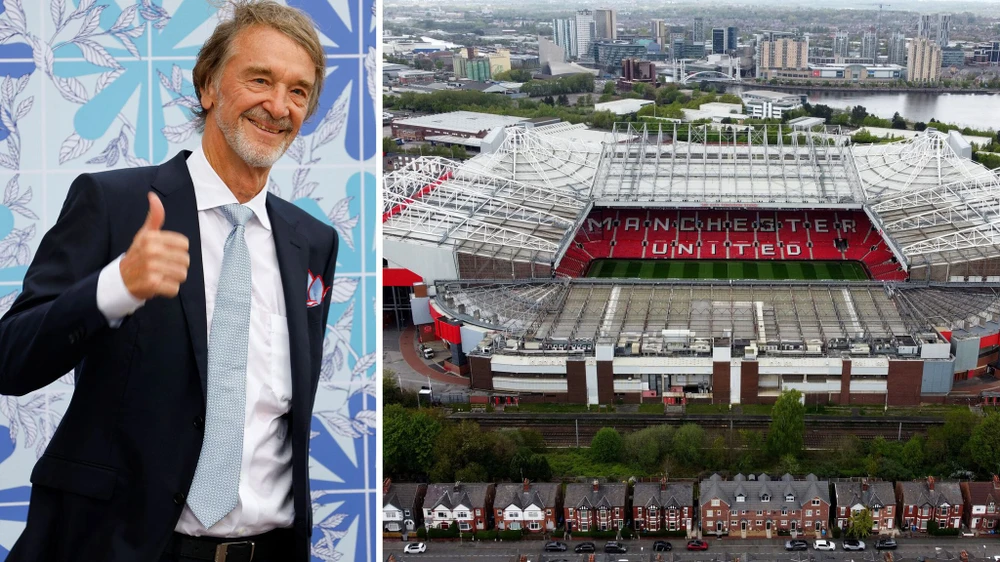 Đồng chủ sở hữu mới Sir Jim Ratcliffe đẩy mạnh tham vọng nâng cấp toàn diện Man.United.