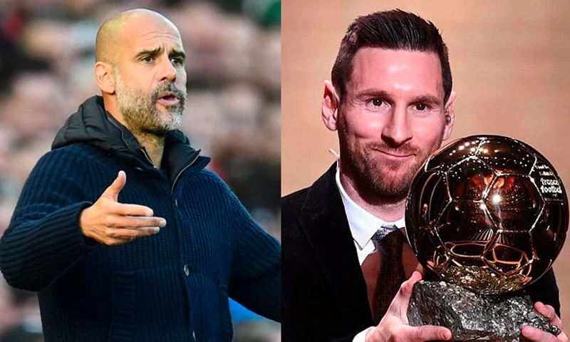 HLV Pep Guardiola chỉ khẳng định Lionel Messi là cầu thủ giỏi nhất trong bóng đá.