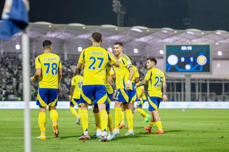 Al-Nassr có 3 điểm sau trận thắng 2-1 vô cùng kịch tính trên sân Al-Shabab