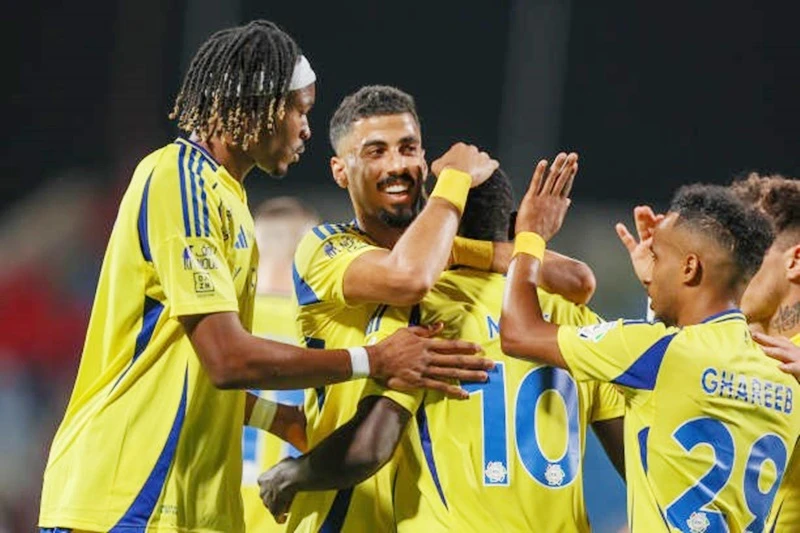 Al-Nassr có niềm vui chiến thắng khi đối đầu Al-Riyadh