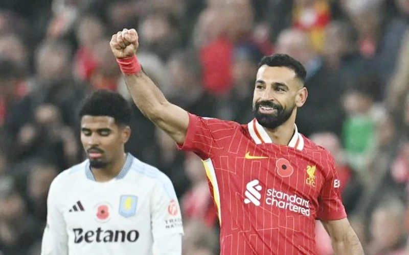 Mohamed Salah tiếp tục truyền cảm hứng giúp Liverpool thắng 2-0 trước Aston Villa.